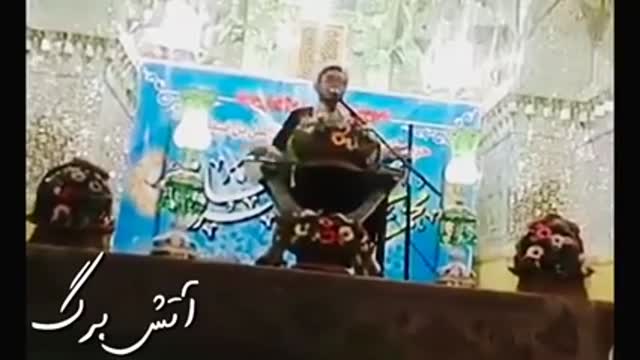 سخنرانی در حرم مطهر هلال بن علی شهرستان آران و بیدگل