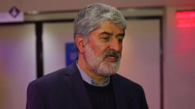 مصاحبه با "علی مطهری" نماینده مجلس بعد از دیدن فیلم "به وقت شام" و شنیدن نظر او