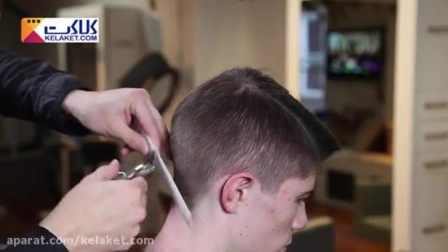 آموزش کوتاه کردن موی مردانه: مدلی خاص برای پسران جوان