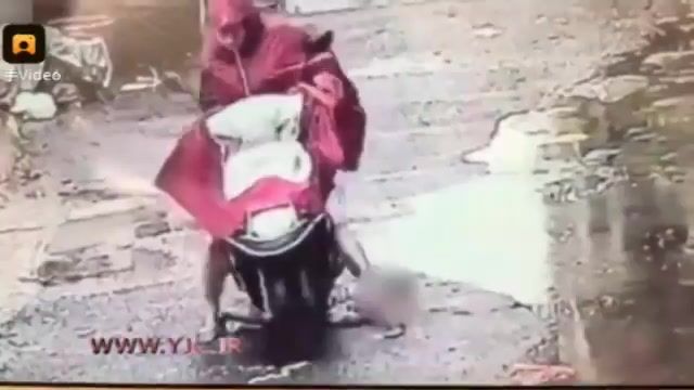 دستگیری موتورسوار فراری بعداز زیر گرفتن کودک