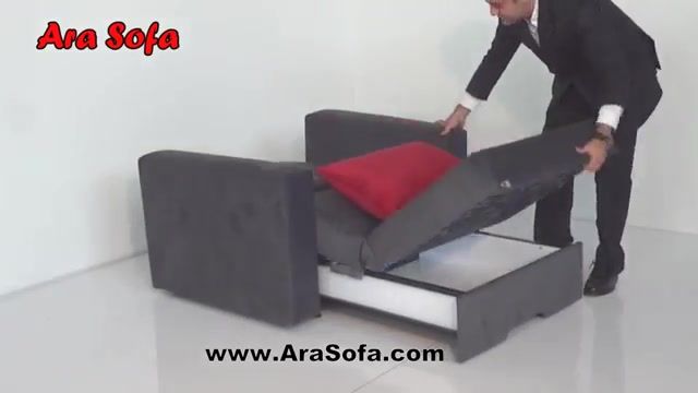 مبل تخت شو آرا سوفا مدل V12 تختخوابشو ara sofa bed