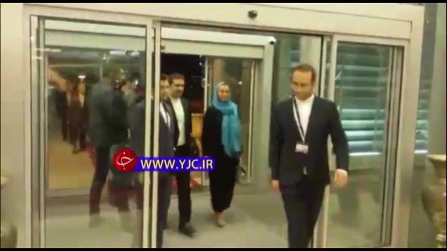 ورود مسیول سیاست خارجی اتحادیه اروپا به فرودگاه امام خمینی (ره) برای شرکت در مراسم تحلیف