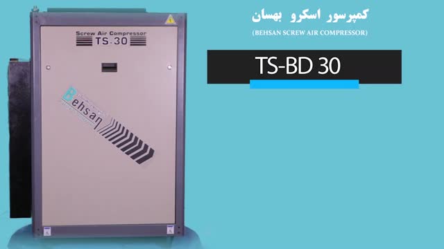 کمپرسور اسکرو مدل TS - BD 30