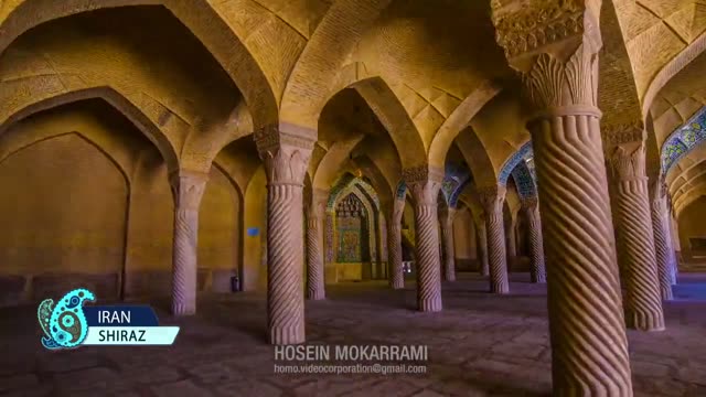مسجدهای شیراز به روایت هایپرلپس 