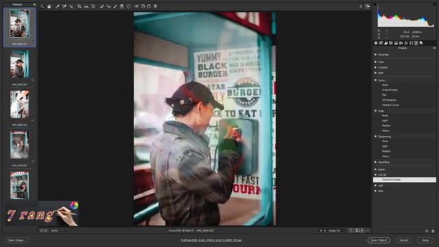 آموزش فتوشاپ (Photoshop) - تکنیک های فتوشاپ - افکت رنگ سینمایی Cinematic Color 