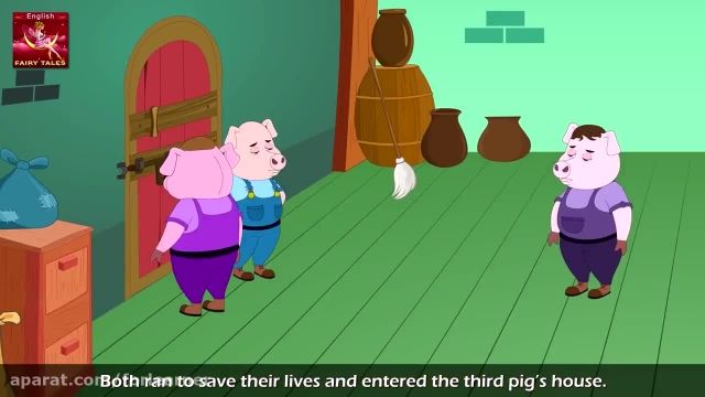 دانلود آموزش زبان انگلیسی به کودکان با کارتون -خوک های کوچک