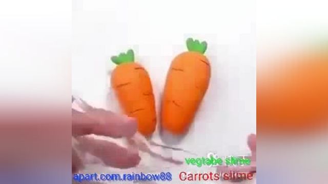 اسلایم سبزیجات هویجی