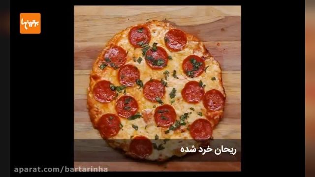 طرز تهیه پیتزا پپرونی یک لایه در ماهیتابه