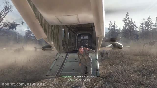 Call of Duty MW2-لحظه مرگ گوست