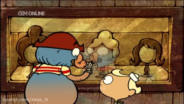 دانلود کارتون فلپ جک Flapjack با دوبله فارسی فصل اول - قسمت 17