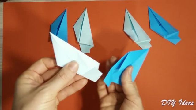 آموزش  جالب اوریگامی ساخت ستاره کاغذی دورنگ 