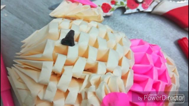آموزش آسان اوریگامی طرز ساخت عروسک کاغذی