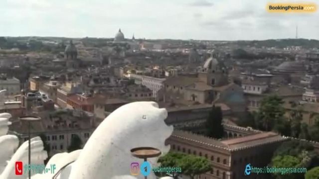 دلاپاتریا بزرگترین اثر تاریخی شهر رم ایتالیا - بوکینگ پرشیا
