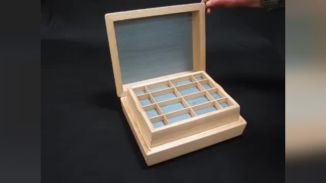 ساخت جعبه چوبی شیک