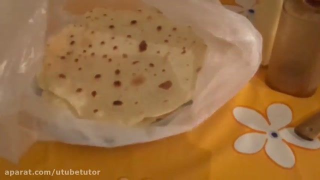 آموزش کامل طرز تهیه غذا های افغانستان - طرز تهیه نان چپاتی افغانی