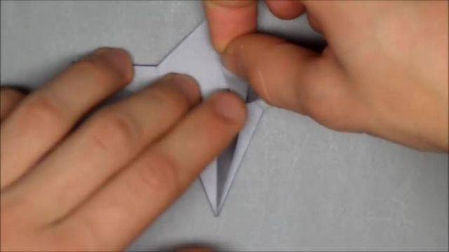 آموزش ساده اوریگامی ساخت جنگ ستارگان کاغذی