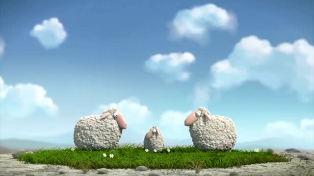 انیمیشن کوتاه و بانمک "گوسفند"