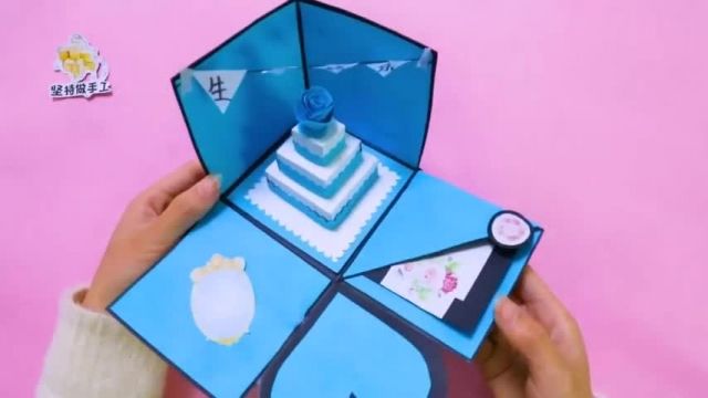 آموزش  جالب اوریگامی ساخت جعبه  خاص کاغذی