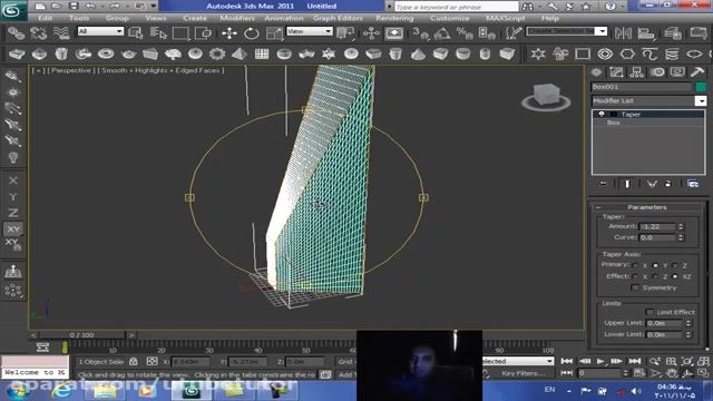 آموزش تری دی مکس (3D Max) - قسمت 8 - مادیفایرهای تغییر فرم ظاهری اجسام سه بعدی