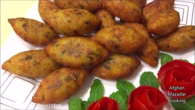 آموزش طرز تهیه غذا های افغانستان - طرز تهیه لوله کباب خوشمزه کچالو برای افطار