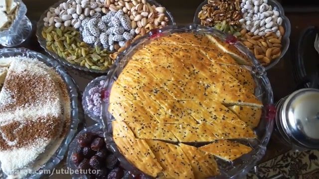 آموزش طرز تهیه شیرینی های افغانستان - طرز تهیه روت افغانی
