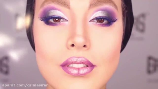 آموزش آرایش صورت (كالر فول میكاپ)