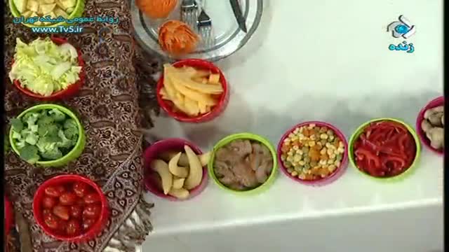 آموزش طرز تهیه خوراک مرغ و قارچ - آموزش کامل غذا های ایرانی و بین المللی