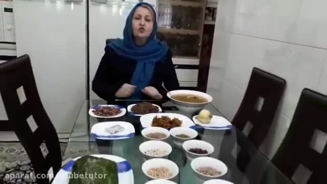 آموزش پخت آش معروف شله قلمکار ، یکی از معروف ترین نوع از انواع آش های ایرانی