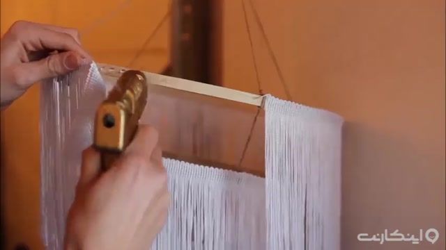 ترفند آموزشی: ساخت لوسترهای فانتزی برای خانه با ایده خلاقانه 