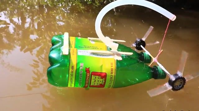 خرید کلیپ آموزشی ساخت یک قایق اسباب بازی با دوباتری