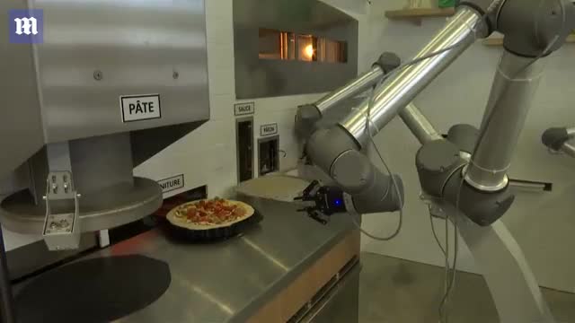 ابداع رباتی با قابلیت پختن پیتزا در کمتر از5 دقیقه - استارتاپ فرانسوی"اکیم" Ekim