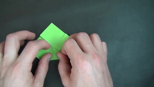 آموزش متفاوت و جالب اوریگامی ساخت مکعب بدون درز کاغذی