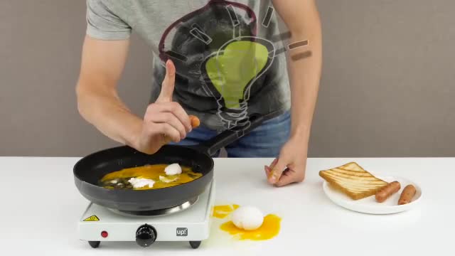 برای شکستن تخم مرغ ابزارهای خلاقانه درست کنید