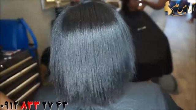  فیلم آموزش صاف کردن مو با اتو مو + حالت دادن مو