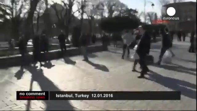 انفجار یک بمب در منطقه گردشگری میدان سلطان احمد استانبول 