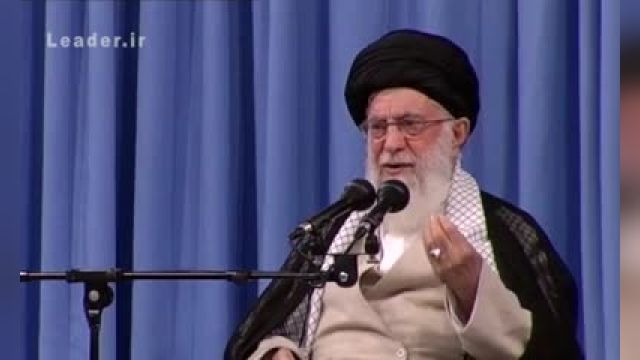 سخنان رهبر ایران در مورد فشار حداکثر ی دولت آمریکا