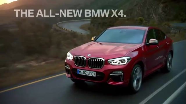 تیزر تبلیغاتی BMW X4 زیبا و قدرتمند!