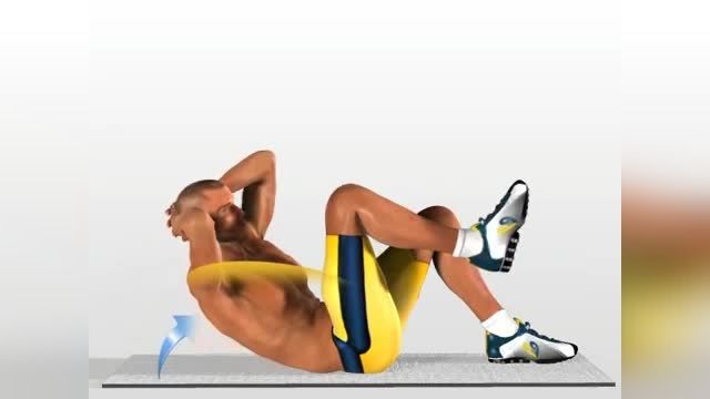 آموزش ویدئویی تمرینات عضلات شکم و سینه Abs | قسمت 46