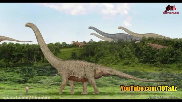 10 دایناسور خیلی بزرگ در جهان 