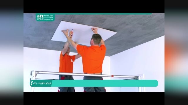 آموزش کناف کاری سقف