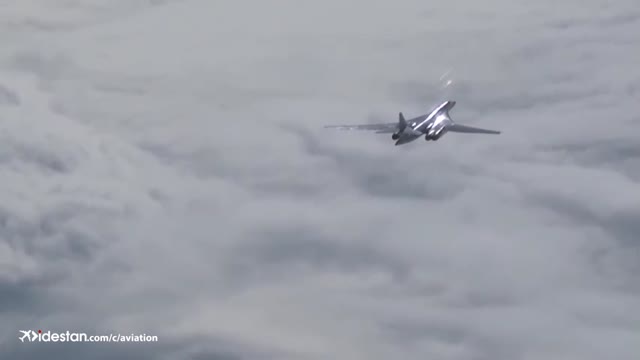 کلیپی تماشایی از توپولف-160 بمب‌افکن استراتژیک مافوق صوت روسیه