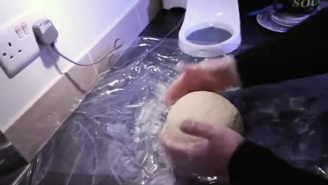 نان شیرمال خانگی درست کن 