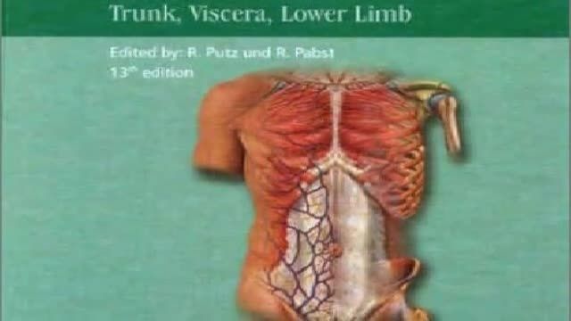 کتاب Sobotta Atlas of Human Anatomy Trunk,V iscera ،Lower Limb زبان اصلی