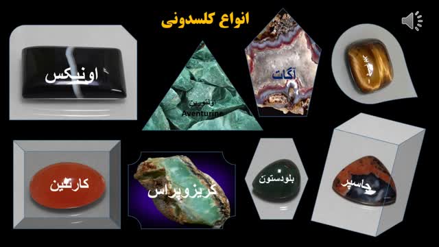 6 - آشنایی با انواع عقیق - آگات - کلسدونی . ( داود شاهسونی )