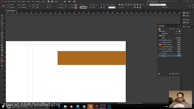 آموزش ادوبی ایندیزاین (Adobe InDesign 2017) - قسمت 16 - طراحی بروشور بخش 6