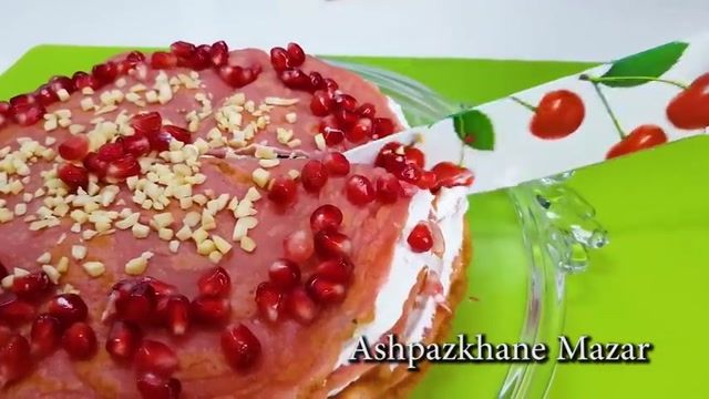 آموزش کامل و مرحله به مرحله طرز تهیه کیک برای شب یلدا (Shabe Yalda Cake)