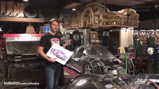 ویدیو مراحل ساخت یک خودرو دست ساز توسط Chris Rünge