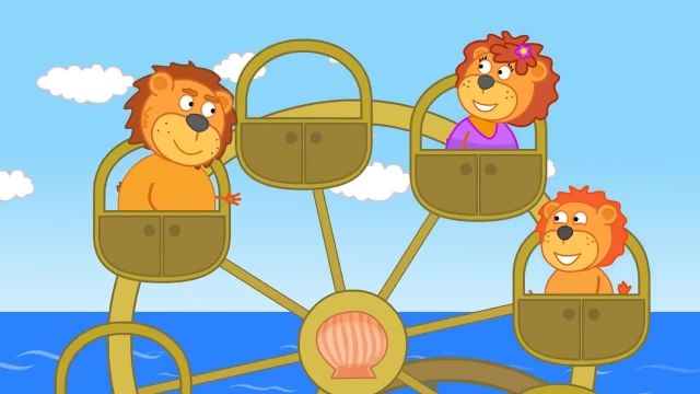  دانلود کامل کارتون خانواده شیر (Lion Family) قسمت  491