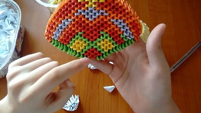 آموزش جالب اوریگامی سه بعدی  برای مبتدیان