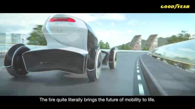 شرکت Goodyear تایرهایی با طرح های جدید در نمایشگاه اتومبیل ژنو رونمایی کرد